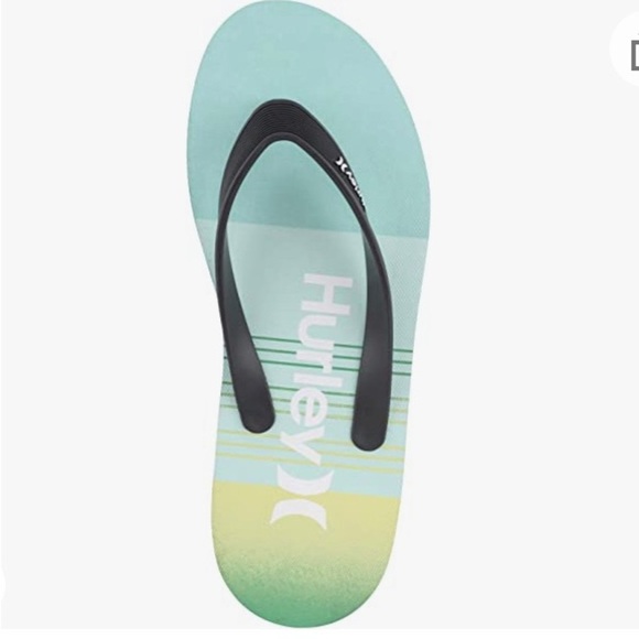 Hurley Men's One and Only Breakwater Flip Flop Size 9 - Picture 1 of 4